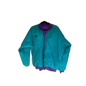 90s Reversible Vintage Columbia Sportswear Bomber Ski Jacket